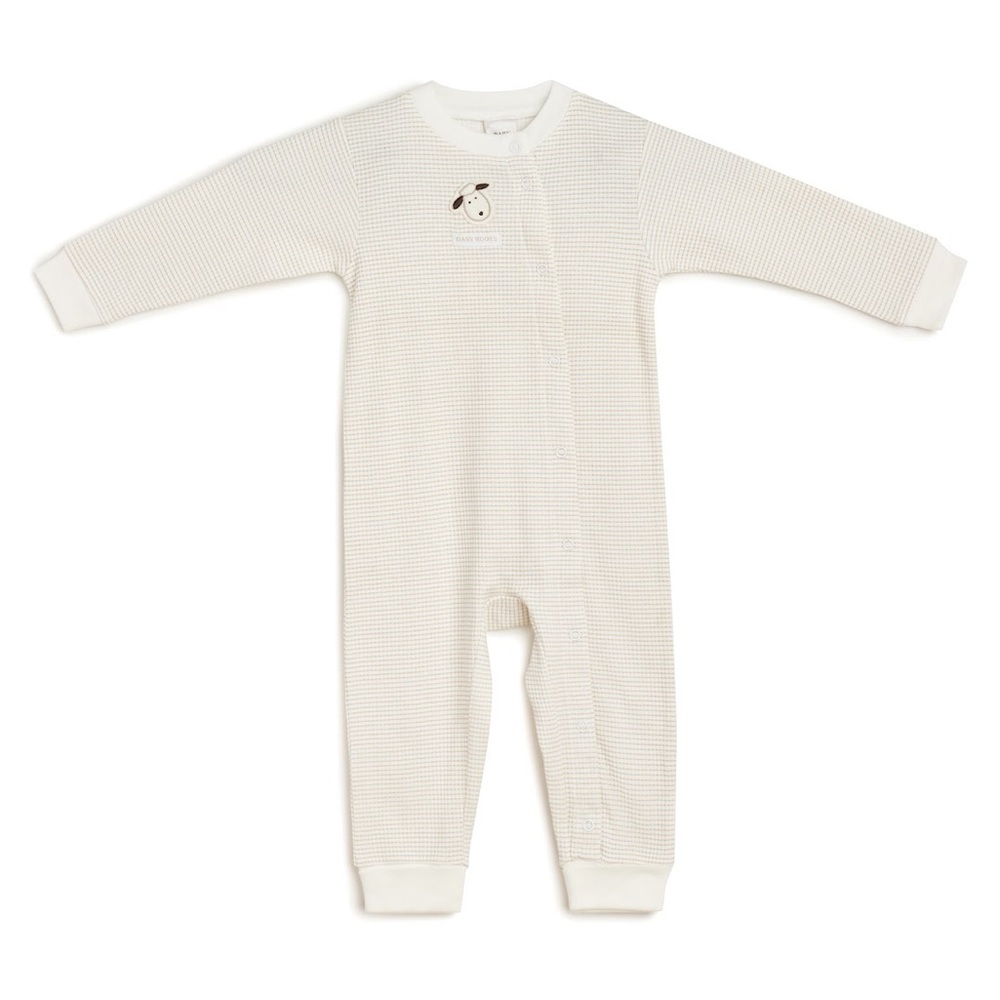 ROOTS BABY LAMB STRIPE ONE PIECE
